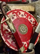 Picture of 23.6inches Leather Shield With Motif for Turkish Warrior Shield
