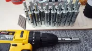 Picture of Archery Wooden Arrow Shaft Drilling Device For Needle Tip Arrowheads for 5/16 & 11/32 Shafts Drill How To Make An Arrow