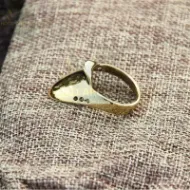 Picture of Archery Thumb Ring Pure Traditional Medieval Archery Thumb Finger Ring Brass Crafting Wrist Hunting Target Archery Thumb Ring Finger Protect