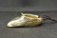 Bild von Bogenschießen Daumenring Traditionell Mittelalter Bogenschießen Daumen Fingerring Messing Basteln Handgelenk Jagd Ziel Bogenschießen Daumenring Fingerschutz