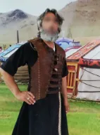 Изображение Resurrection Ertugrul Броня Костюм Османская Турецкая Броня Кафтан Рубашка Брюки Комплект ботинок Воскрешение ertugrul Косплей Костюм Броня