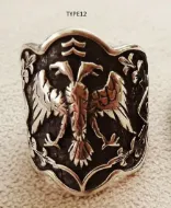Picture of Ertugrul Archery Thumbring 925 Silver Traditional Medieval Archery Thumb Finger Ring Crafting Wrist Hunting Horse
