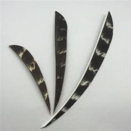 Picture of Floral Black Archery Hunting Arrow Turkey Feather 50 pcs 3inches 4inches 5inches