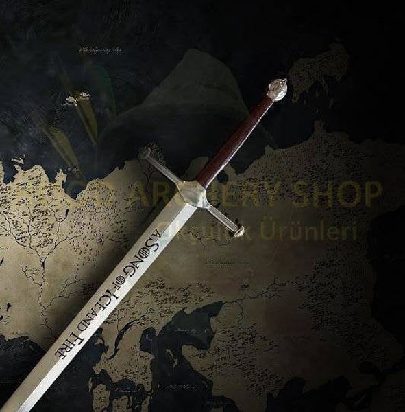 Εικόνα της Miniature Ice Sword Opener Letter Game Of Thrones Ned Eddard Stark 8 ιντσών
