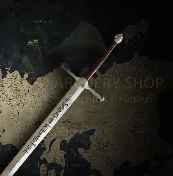 Kép Trónok harca – Jég kard miniatűr levélbontó, Ned Stark, 8 hüvelyk