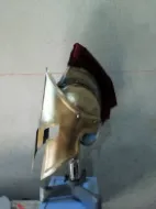 Kép Görög sisak Görög 300 Spartan Sisak Középkori sisak Ókori Görögország páncélsisak Larp sisak Cosplay sisak Görögország antik páncélmaszk