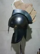 Kép Görög sisak Görög 300 Spartan Sisak Középkori sisak Ókori Görögország páncélsisak Larp sisak Cosplay sisak Görögország antik páncélmaszk