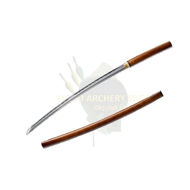 Picture of Japanese Katana & Wakizashi Real Steel 1045 Shirasaya Samurai Sword Sharp Blade New Brand Supply 41 inch /30 Inch To Choice