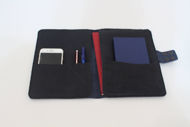 Picture of Leather Portfolio A5 Business Organizer with Junior Legal Notepad Ipad mini, Crazy Horse genuine leather