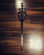 Afbeeldingen van Lord of the Rings Anduril zwaard met runen van koning Elessar Aragorn cosplay 52 inch
