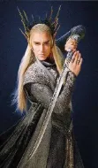 Bild von Herr der Ringe Der Hobbit Elfenkönig Schwert von Thranduil Scheide & Holz Display 26,9 Zoll Cosplay RUNEN