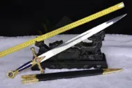Billede af Middelalderlig frimurer Templar Sword Knife Cosplay