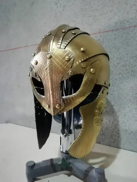 Afbeeldingen van Ottomaanse helm Handgesmede stalen middeleeuwse krijgerhelm Islamitische Turkse krijgerhelm
