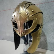 Picture of Ottoman Helmet Handsmithed Steel Medieval Warrior Helmet Islamic Turkish Warrior Helmet