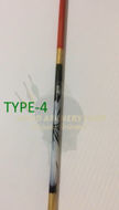 Picture of Wooden Painted Archery Arrow For Recurve Longbow Hunting Archery Bow Shoot with Turkey Feather