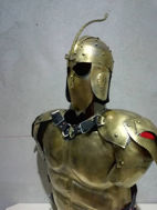Picture of Spartan Roman Steel Muscle Breast Plate Set Medieval Warrior Armor Cosplay Knight Historical Medieval Battle armor