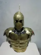 Bild von Spartanisch-römisches Muskelpanzer-Kostüm aus Stahl für Cosplay und Ausstellung