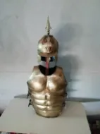 Bild von Spartanisch-römisches Muskelpanzer-Kostüm aus Stahl für Cosplay und Ausstellung