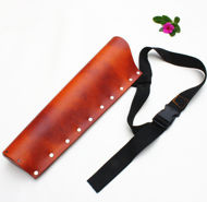 Picture of Traditional Bow Arrow Quiver Shooting Hunting Archery Leather Quiver for Arrows Holder Compound Recurve Arrow Case Bag Accessory