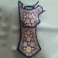 Picture of Turkish Quiver Set like Stockholm museum with Traditional Motifs Ottoman Horseback Archery Leather Hip Quiver Tirkes Knight Belt