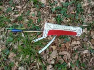Bild von Türkischer traditioneller osmanischer Pferderücken-Bogenschießen-Hüftköcher aus Leder für Damen, Tirkes-Motive, Rittergürtelköcher, mittelalterliche Fantasie