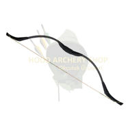 Picture of Wooden Recurve Kid Bow for Medieval Traditional Archery Children Longbow Target Archery or Hunting Archery Horse Outdoor Games Hunger Games