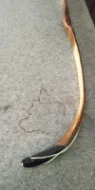 Picture of Wooden Turkish Recurve Bow Traditional Medieval Ottoman Composite Bow Laminated Horse Archery Bow for Target Archery Or Hunting Archery