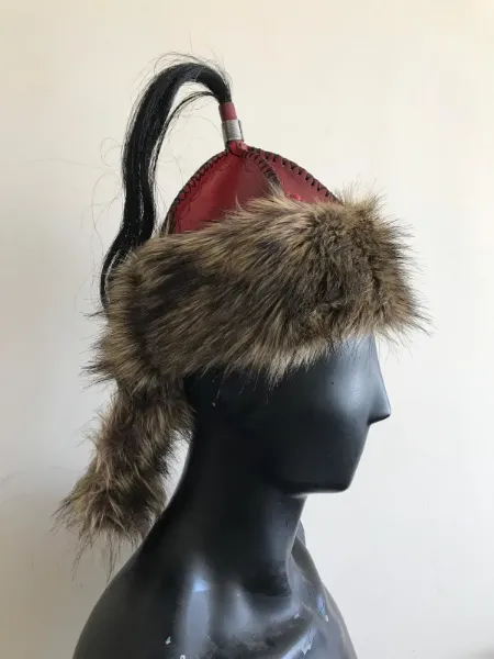 Picture of Medieval Leather Mongolian hat