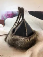 Picture of Medieval Leather Mongolian hat