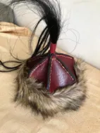 Picture of Medieval Leather Mongolian hat