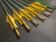 Poza cu Stăpânul Inelelor Săgeată Legolas din lemn de pin pentru tir cu arcul și cosplay
