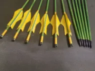 Poza cu Stăpânul Inelelor Săgeată Legolas din lemn de pin pentru tir cu arcul și cosplay