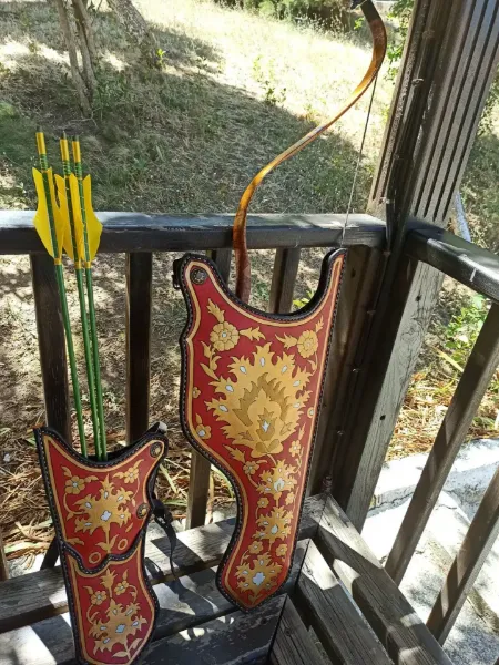 Ottoman Quiver Set like Budepest museum full set
