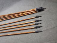 Scythian Arrows Barrelled Hunting Arrow Turkish Ottoman Archery Arrows Historical Replica. ürün görseli