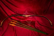 Picture of Turkish Bow Laminated Wooden Ottoman Bow Traditional Horse Bow Recurve Bow Mounted Archery Bow Target Archery Short Bow Clout Archery 20 - 100 pound