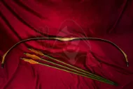 Picture of Turkish Bow Laminated Wooden Ottoman Bow Traditional Horse Bow Recurve Bow Mounted Archery Bow Target Archery Short Bow Clout Archery 20 - 100 pound