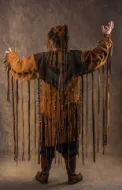 Picture of Shaman Dress Clothing Costume Accessories Drum Set Shamanic Healing Ceremonie Larp Costume