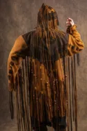 Picture of Shaman Dress Clothing Costume Accessories Drum Set Shamanic Healing Ceremonie Larp Costume