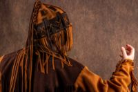 Picture of Shaman Dress Clothing Costume Accessories Drum Set Shamanic Healing Ceremonie Larp Costume