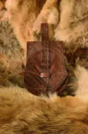 Picture of Archery Quiver Horse Bow Holster set Turkish Traditional Leather Horseback Archery Hip Quiver Belt Quiver with Traditional Motif