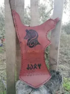 Εικόνα της Εξατομικεύσιμο Archery Quiver Ottoman Horseback Archery Leather Hip Quiver Tirkes Belt Quiver, Medieval Fantasy