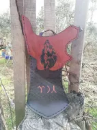 Εικόνα της Εξατομικεύσιμο Archery Quiver Ottoman Horseback Archery Leather Hip Quiver Tirkes Belt Quiver, Medieval Fantasy