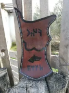 Εικόνα της Εξατομικεύσιμο Archery Quiver Ottoman Horseback Archery Leather Hip Quiver Tirkes Belt Quiver, Medieval Fantasy