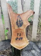 Εικόνα της Εξατομικεύσιμο Archery Quiver Ottoman Horseback Archery Leather Hip Quiver Tirkes Belt Quiver, Medieval Fantasy