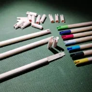 Picture of Wooden Self Nock Wooden Arrow Nock For Target Archery Mounted Archery