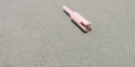 Kép Bamboo Shaft Fa Self Nock Fa Arrow Nock cél íjászat szerelt íjászat