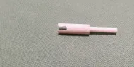 Kép Bamboo Shaft Fa Self Nock Fa Arrow Nock cél íjászat szerelt íjászat