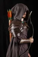 Picture of Lord Of The Rings Legolas-Inspired Lothlórien Leather Back Quiver