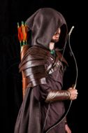 Εικόνα της Lord Of The Rings Legolas Lothlorien Back Quiver Δερμάτινη φαρέτρα Μοτίβα Ιππότης Μεσαίωνας Μεσαιωνική Fantasy Archery Cosplay