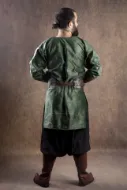 Picture of Medieval Larp Viking Shirt Halloween Costume Wedding Dress Renaissance Celtic Long Sleeve Tunic Kaftan Dress